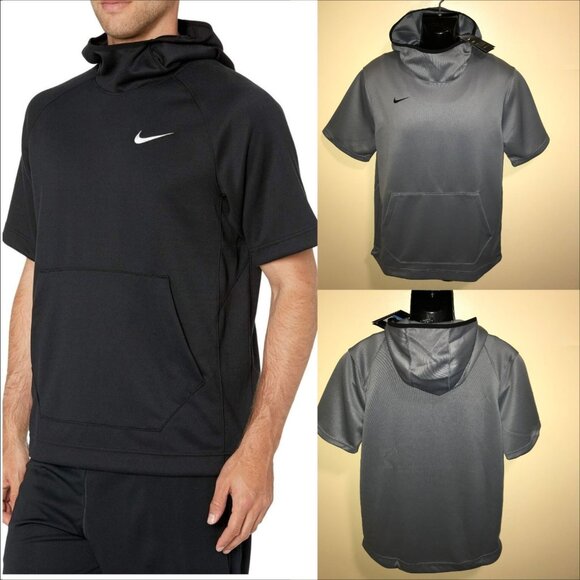 Nike Other - Men's Nike Spotlight Basketball Training Short Sleeve Hoodie-Size M (AT5406)